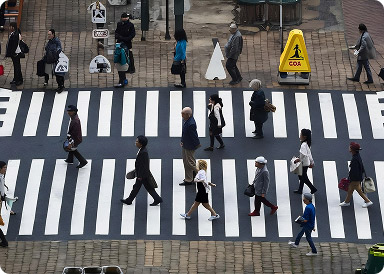 Pedestrian crosswalk